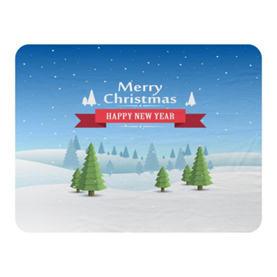 Andrew Lee Merry Christmas Cover Art (Blanket) / Default Title from B&Q