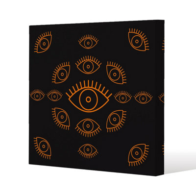 Andrew Lee Eye Icon (Canvas Print) / 101 X 101 X 4Cm from B&Q
