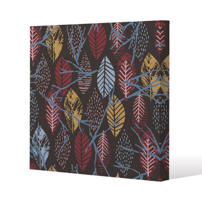 Andrew Lee Prints Of Autumn Leaves (Canvas Print) / 101 X 101 X 4Cm from B&Q