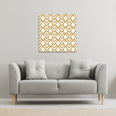 Andrew Lee Geometric Scales (Canvas Print) / 101 X 101 X 4Cm from B&Q