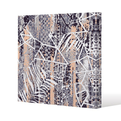Andrew Lee Grunged Print (Canvas Print) / 101 X 101 X 4Cm from B&Q