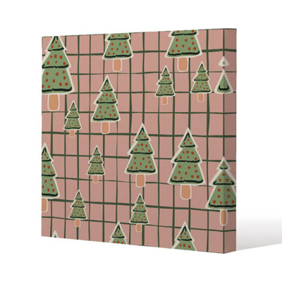 Andrew Lee Winter Cookies (Canvas) / 101 X 101 X 4Cm from B&Q