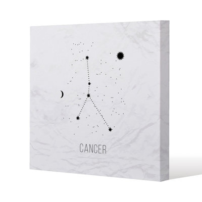 Andrew Lee Astrology Sign Cancer (Canvas) / 101 X 101 X 4Cm from B&Q