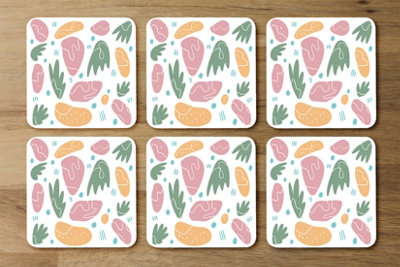 Andrew Lee Abstract Nature Illustrations (Coaster) / Default Title from B&Q