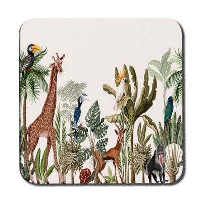 Andrew Lee Tropical Animals (Coaster) / Default Title from B&Q