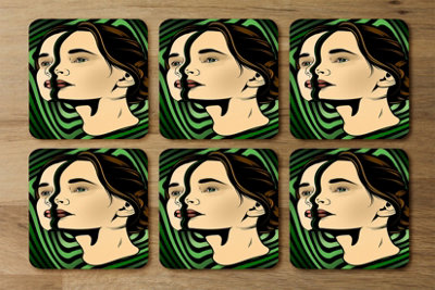 Andrew Lee Portrait Of Woman (Coaster) / Default Title from B&Q