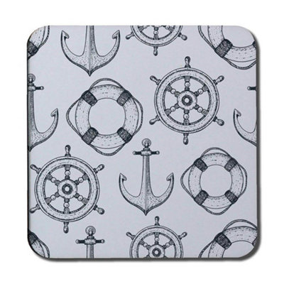 Andrew Lee Anchor & Wheel (Coaster) / Default Title from B&Q