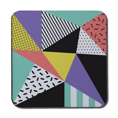 Andrew Lee Retro Themed Geometrics (Coaster) / Default Title from B&Q