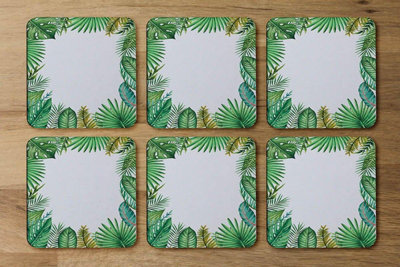 Andrew Lee Tropical Leaves (Coaster) / Default Title from B&Q