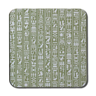 Andrew Lee Egyptian Hieroglyphic Decorative Background (Coaster) / Default Title from B&Q