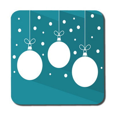 Andrew Lee Green Christmas Baubles (Coaster) / Default Title from B&Q