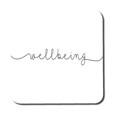 Andrew Lee Text Wellbeing (Coaster) / Default Title from B&Q