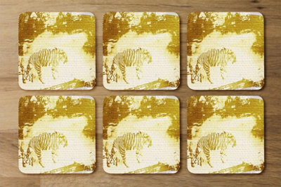 Andrew Lee Golden Tiger (Coaster) / Default Title from B&Q
