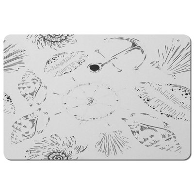 Andrew Lee Drawn Nautical Elements (Placemat) / Default Title from B&Q