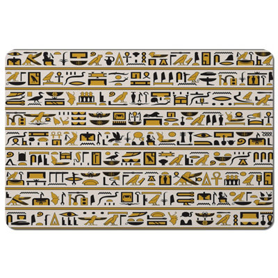 Andrew Lee Ancient Egyptian Hieroglyphs (Placemat) / Default Title from B&Q