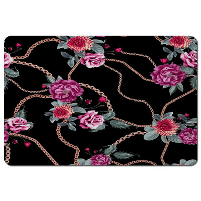 Andrew Lee Chain And Flowers Pattern (Placemat) / Default Title from B&Q