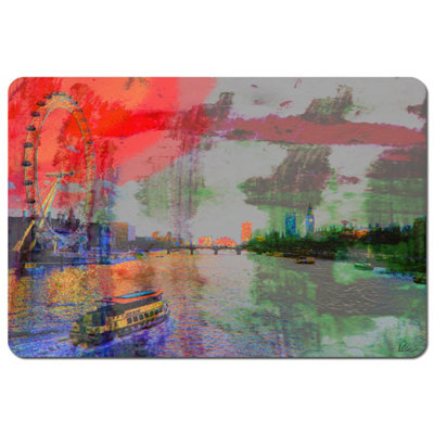 Andrew Lee London Thames (Placemat) / Default Title from B&Q