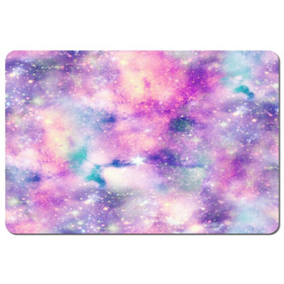 Andrew Lee Starry Galaxy Print In Unicorn Colours (Placemat) / Default Title from B&Q