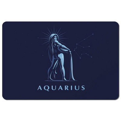 Andrew Lee Sign Of The Zodiac Aquarius (Placemat) / Default Title from B&Q