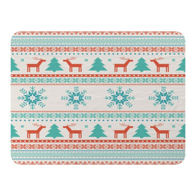 B&Q -  Christmas Traditional Knitted (Blanket) / Default Title