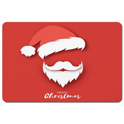 Andrew Lee Santa Claus Hat And Beard (Placemat) / Default Title from B&Q