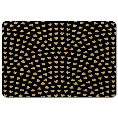 Andrew Lee Geometric Glitter Love Hearts (Placemat) / Default Title from B&Q