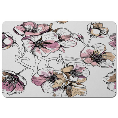 Andrew Lee Flower Illustration (Placemat) / Default Title from B&Q
