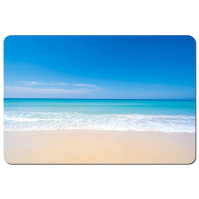 Andrew Lee Nature Landscape View Of Beautiful Tropical Beach And Sea In Sunny Day (Placemat) / Default Title from B&Q