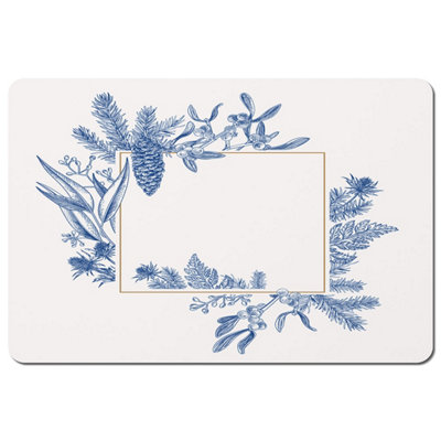 Andrew Lee Christmas Holiday Frame With Pine Branches (Placemat) / Default Title from B&Q