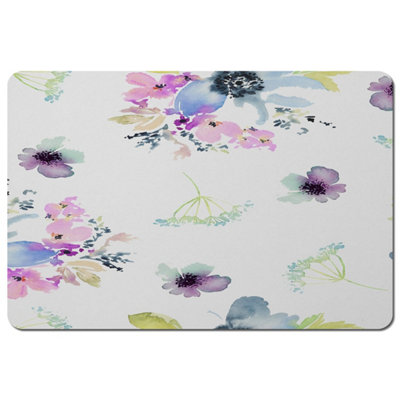 Andrew Lee Watercolour Flowers (Placemat) / Default Title from B&Q