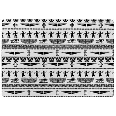 Benjamin Tate Design Tribal Egyptian Art Designer Special Soft Home Rug from B&Q