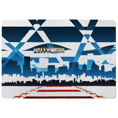 Benjamin Tate Design Hollywood Designer Special Soft Home Rug from B&Q
