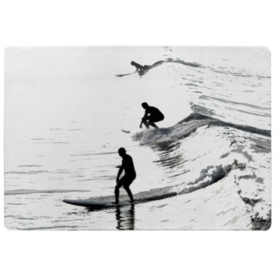 Benjamin Tate Design Surfers Designer Special Soft Home Rug from B&Q