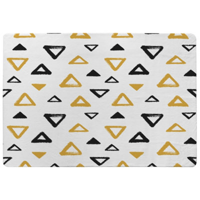 Benjamin Tate Design Egyptian Pyramids Designer Special Soft Home Rug from B&Q