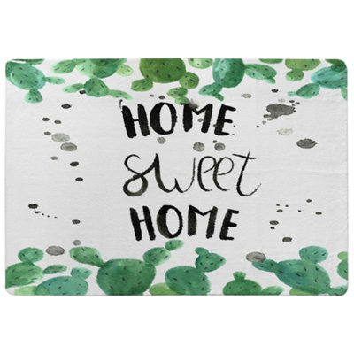 Benjamin Tate Design Home Sweet Home Designer Special Soft Home Rug from B&Q