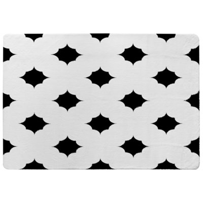 Benjamin Tate Design Star Ornament Designer Special Soft Home Rug from B&Q