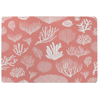 Benjamin Tate Design Corals And Algae Designer Special Soft Home Rug from B&Q