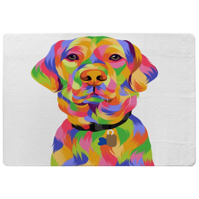 Benjamin Tate Design Amazing Illustration Pop Art Designer Special Soft Home Rug from B&Q