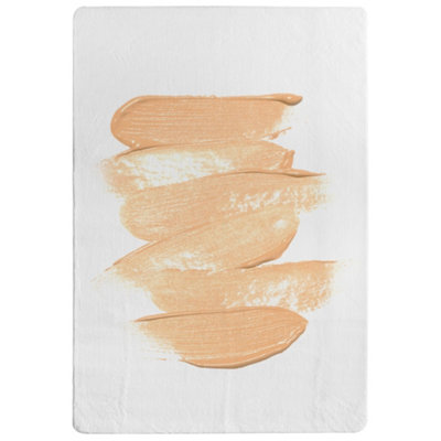 Benjamin Tate Design Foundation Cream Designer Special Soft Home Rug from B&Q
