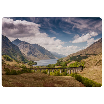 Benjamin Tate Design The Glenfinnan Viaduct Designer Special Soft Home Rug
