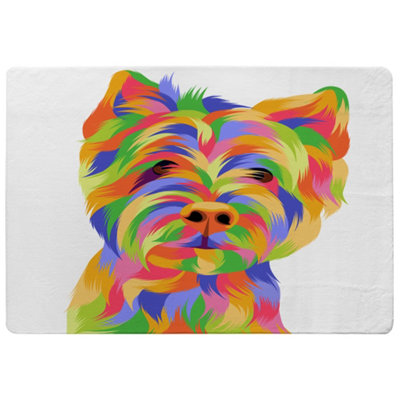 Benjamin Tate Design Amazing Illustration Dog Designer Special Soft Home Rug from B&Q