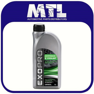 Exopro Ultra Longlife Sp-Oat 64 Winter Antifreeze Summer Coolant Concentrate 1L from B&Q