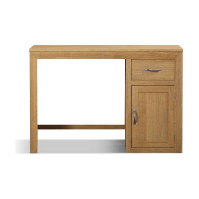 B&Q -  Bellingham Solid Oak Computer Desk