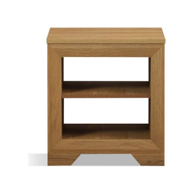 B&Q -  Bellingham Solid Oak Lamp Table
