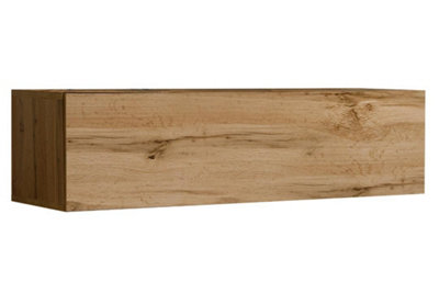 Arte "oak Wotan Switch Rtv 2 Tv Cabinet 120CmWarm Natural Style With Clever Concealed Storage" from B&Q
