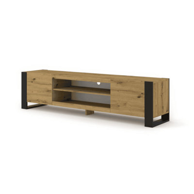Arte Mondi Tv Cabinet In Oak Artisan W1880mm X H470mm X D400mm from B&Q