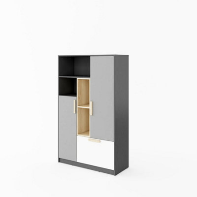 Arte Pok  Highboard Cabinet (H)1630mm (W)1000mm (D)400mm- Children's Bedroom Storage Furniture from B&Q