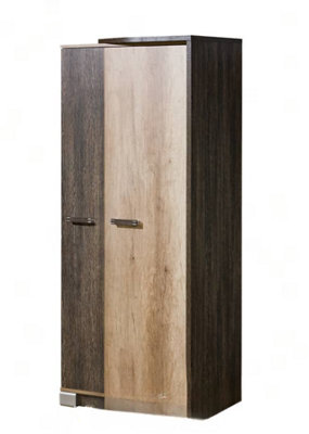 Arte Romero R1 Hinged Wardrobe RightEfficient Storage In Oak CanyonH1925mm W800mm D580mm from B&Q