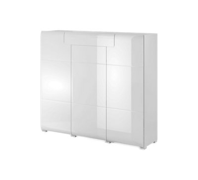 Arte Elegant Toledo 76 Sideboard Cabinet 1470mm In White GlossClassic Simplicity H1310mm D390mm from B&Q