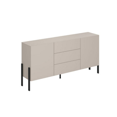 Arte Modern Yukon 26 Sideboard Cabinet 1840mm In CashmereVersatile Storage Solution H900mm D400mm from B&Q